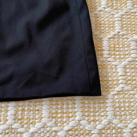 AUTHENTIC Versace Medusa Safety Pin Black Mini Skirt 42 - Picture 8 of 14